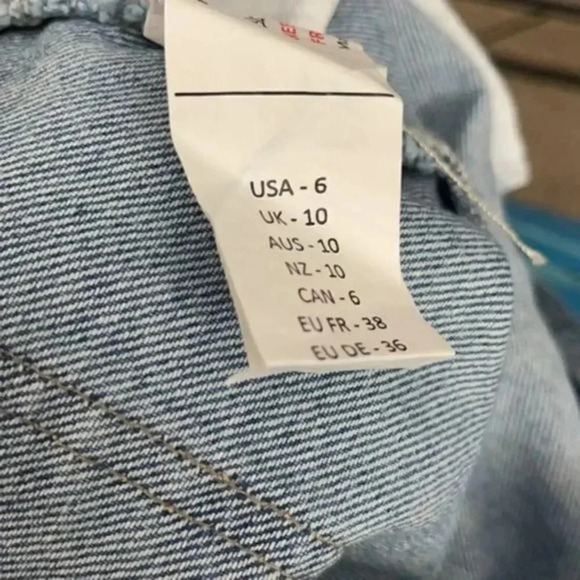 Nasty Gal New size 6 straight leg jeans - Picture 6 of 7